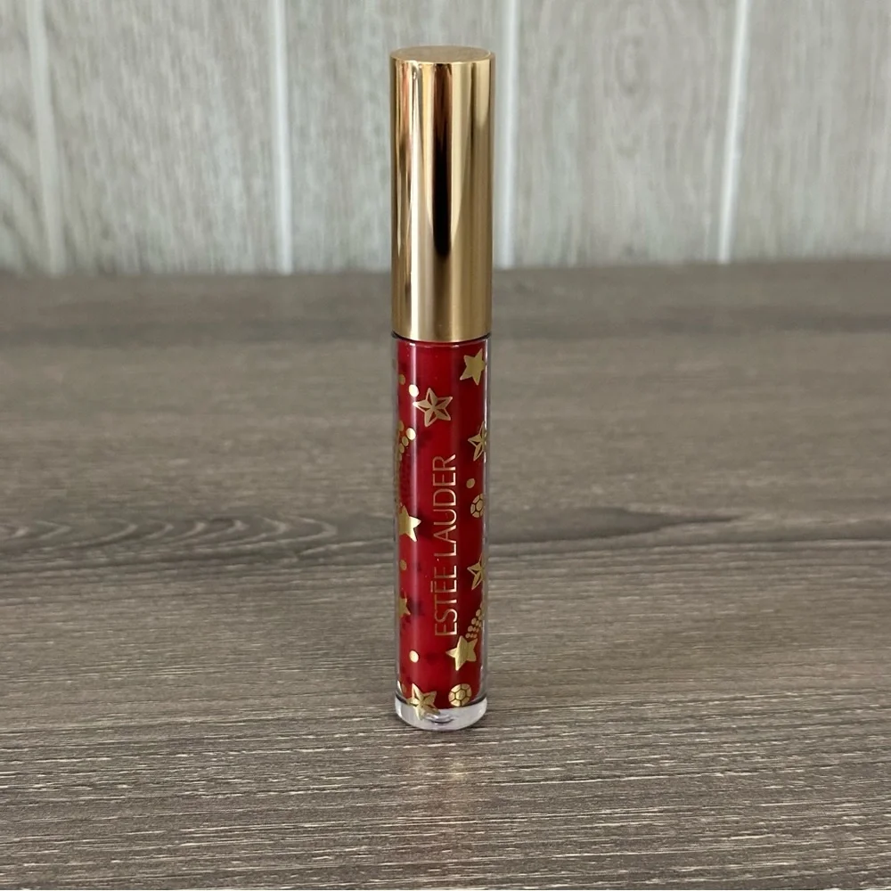 Estée Lauder Lip Gloss Ruby Quartz Red Limited Edition